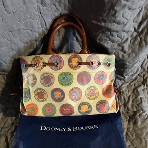 Dooney and Bourke Medallion Print Bag